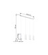 Robby Bar Pendant Ceiling Light White 4x GU10-6
