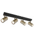 Robby Ceiling Spotlight Bar Matt Black Gold 4x GU10-1