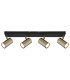 Robby Ceiling Spotlight Bar Matt Black Gold 4x GU10-3