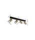Robby Ceiling Spotlight Bar Matt Black Gold 4x GU10-7