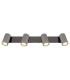 Robby Ceiling Spotlight Bar Gunmetal 4x GU10-4