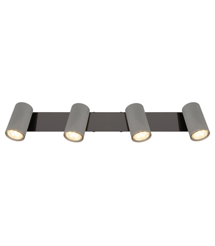 Robby Ceiling Spotlight Bar Gunmetal 4x GU10-4