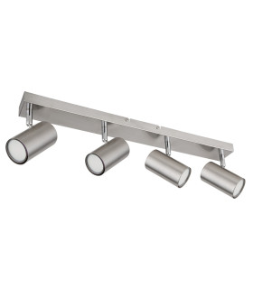 Robby Ceiling Spotlight Bar Nickel Matt 4x GU10-2