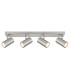 Robby Ceiling Spotlight Bar Nickel Matt 4x GU10-3