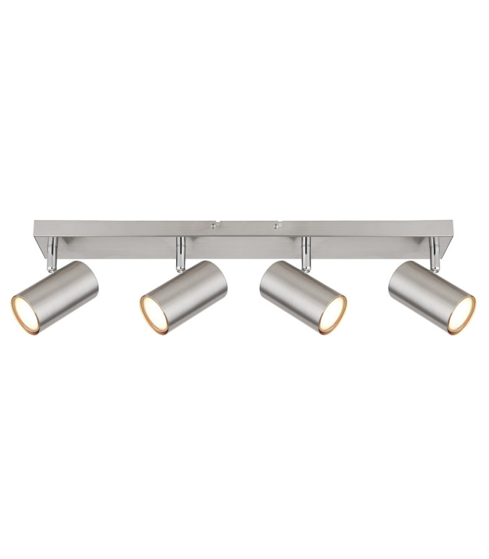 Robby Ceiling Spotlight Bar Nickel Matt 4x GU10-3