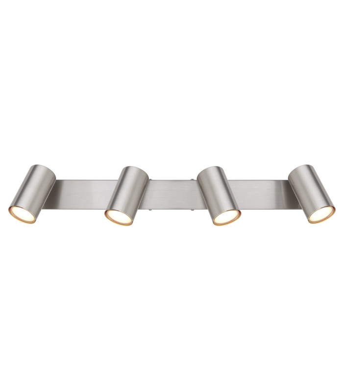 Robby Ceiling Spotlight Bar Nickel Matt 4x GU10-4
