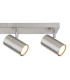 Robby Ceiling Spotlight Bar Nickel Matt 4x GU10-5