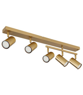 Robby Ceiling Spotlight Bar Gold Colours Brushed 5x GU10-2