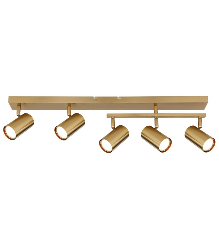 Robby Ceiling Spotlight Bar Gold Colours Brushed 5x GU10-3