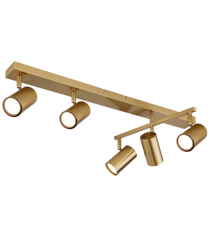 Robby Ceiling Spotlight Bar Gold Colours Brushed 5x GU10-6