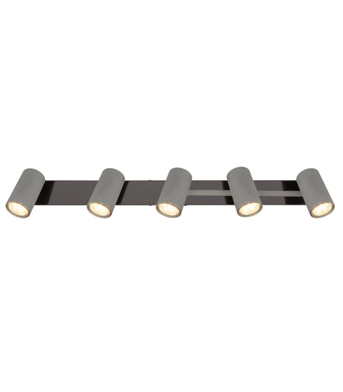 Robby Ceiling Spotlight Bar Gunmetal 5x GU10-4