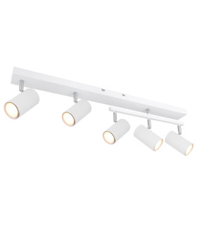 Robby Ceiling Spotlight Bar White 5x GU10-1