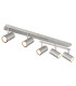 Robby Ceiling Spotlight Bar Nickel Matt 5x GU10-1