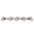 Robby Ceiling Spotlight Bar Nickel Matt 5x GU10-4