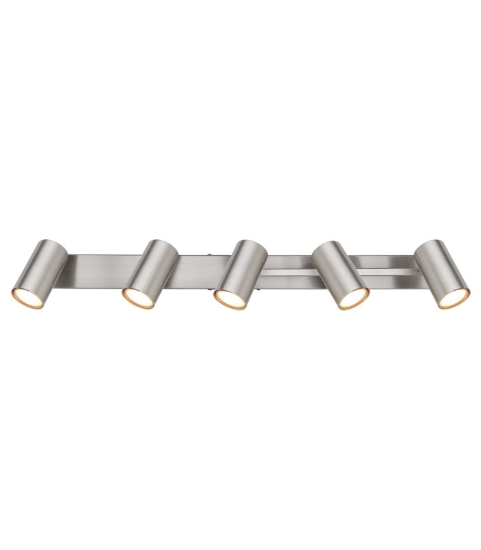 Robby Ceiling Spotlight Bar Nickel Matt 5x GU10-4