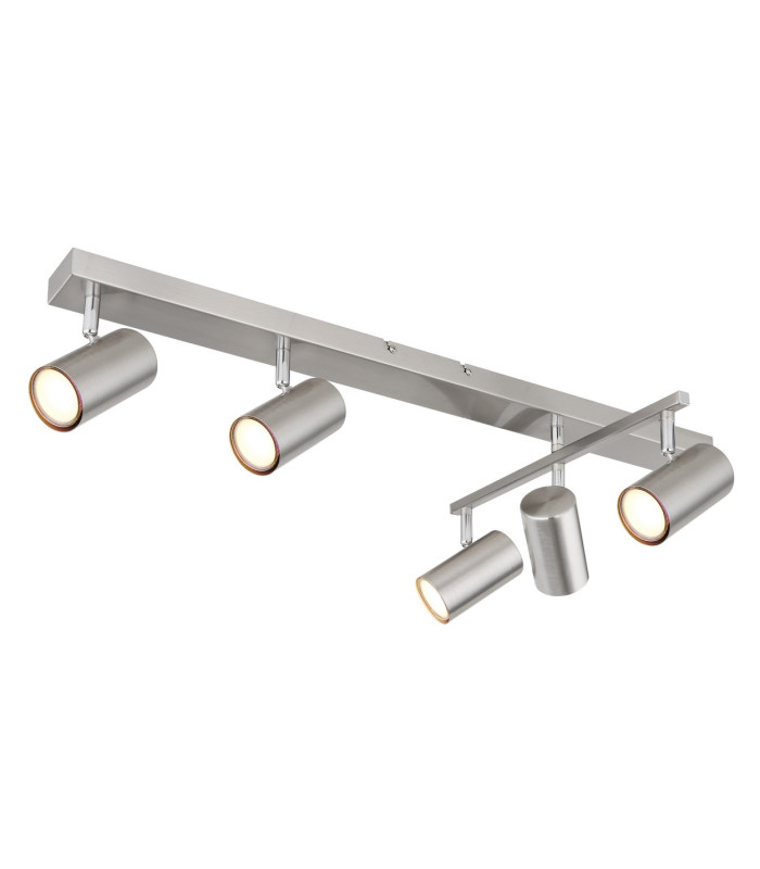 Robby Ceiling Spotlight Bar Nickel Matt 5x GU10-6