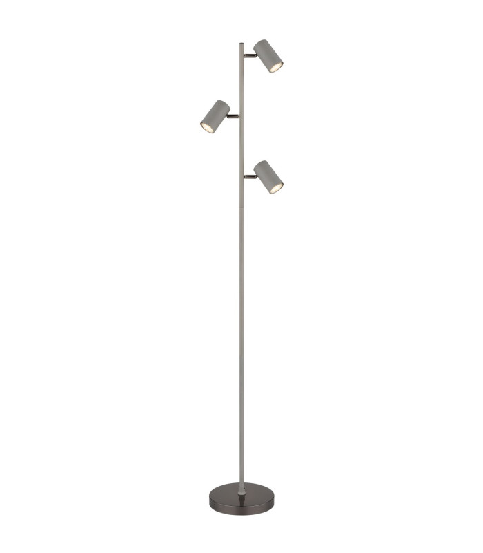 Robby Multi Arm Floor Lamp Gunmetal 3x GU10-1