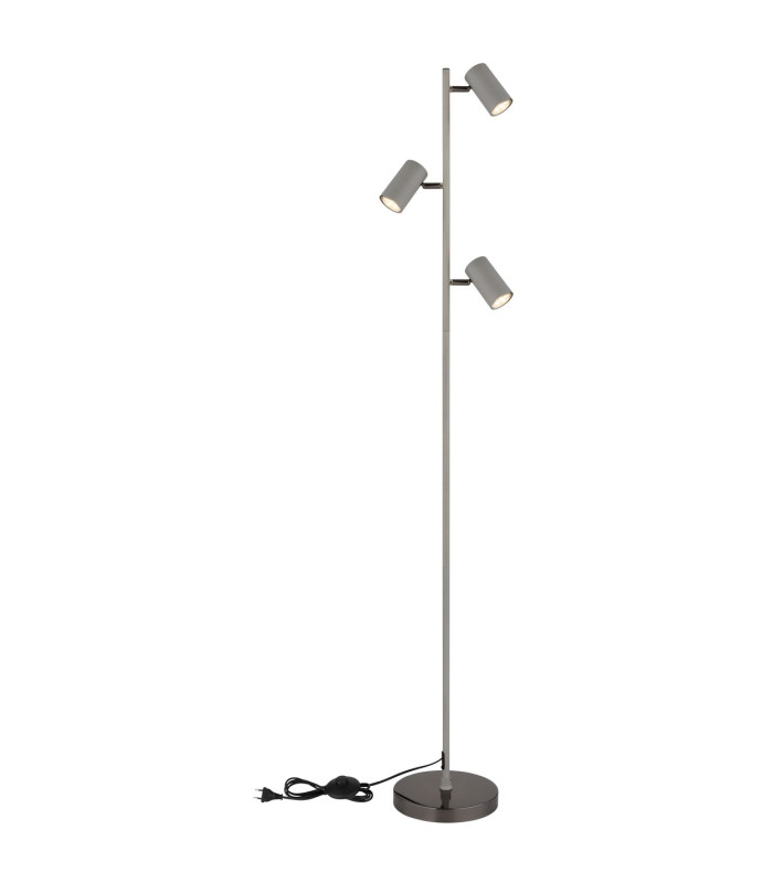 Robby Multi Arm Floor Lamp Gunmetal 3x GU10-4