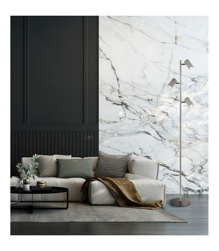 Robby Multi Arm Floor Lamp Gunmetal 3x GU10-5