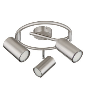 Allvi Ceiling Spotlight Clusters Nickel Matt 3x GU10-2