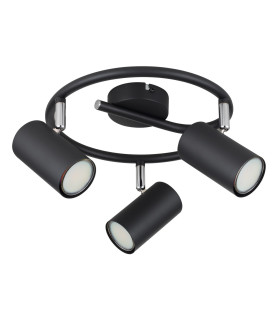 Allvi Ceiling Spotlight Clusters Matt Black 3x GU10-2