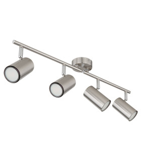 Allvi Ceiling Spotlight Bar Nickel Matt 4x GU10-2