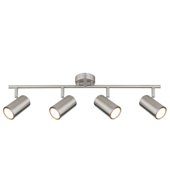 Allvi Ceiling Spotlight Bar Nickel Matt 4x GU10-3