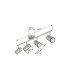 Allvi Ceiling Spotlight Bar Nickel Matt 4x GU10-7