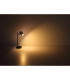 Trabby Ceiling Spotlight Bar Matt Black Smoke Glass Shade 4x GU10-8