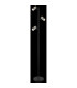 Trabby Multi Arm Floor Lamp Matt Black Smoke Glass Shade 3x GU10-4