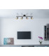 Mason Ceiling Spotlight Bar Matt Black Gold 4x GU10-6