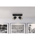 James Twin Ceiling Spotlight Matt Black 2x GU10-8