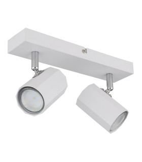 James Twin Ceiling Spotlight White Matt 2x GU10-2