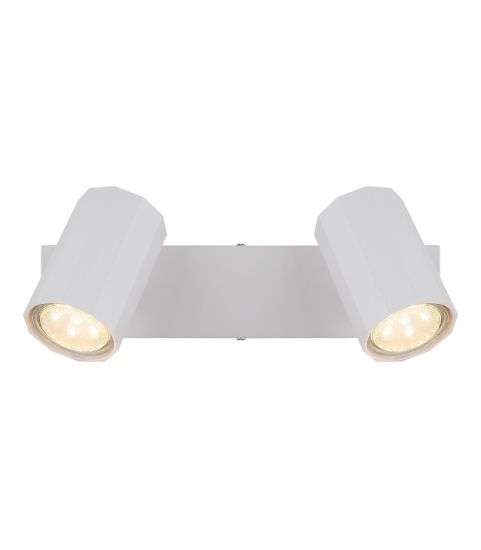 James Twin Ceiling Spotlight White Matt 2x GU10-4
