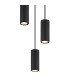 James Cluster Pendant Ceiling Light Matt Black 3x GU10-3