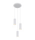 James Cluster Pendant Ceiling Light White Matt 3x GU10-1