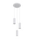 James Cluster Pendant Ceiling Light White Matt 3x GU10-2