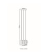 James Cluster Pendant Ceiling Light White Matt 3x GU10-8