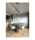James Cluster Pendant Ceiling Light Grey Matt 3x GU10-7