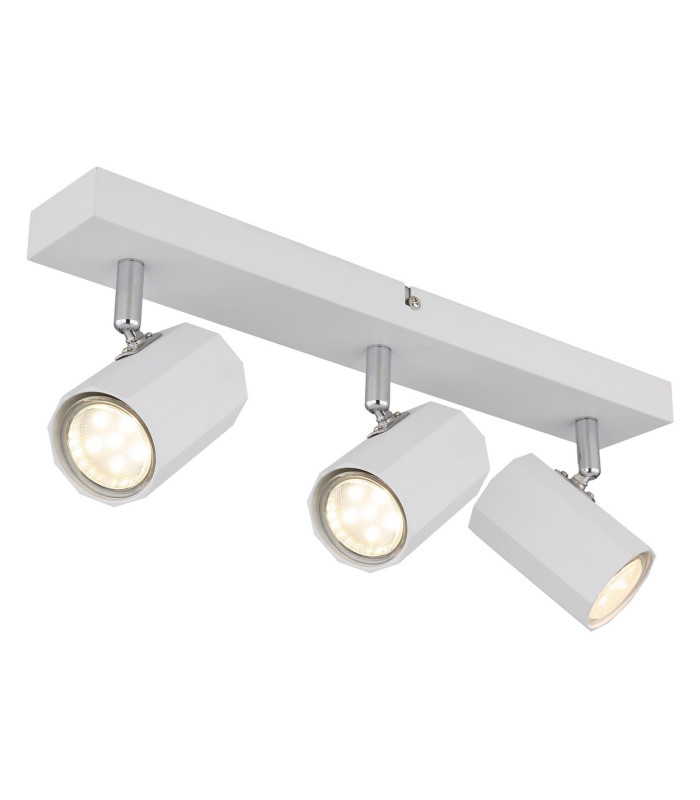 James Ceiling Spotlight Bar White Matt 3x GU10-1