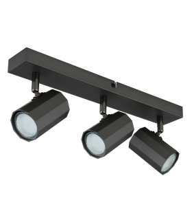 James Ceiling Spotlight Bar Grey Matt 3x GU10-2