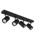 James Ceiling Spotlight Bar Matt Black 4x GU10-2