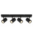 James Ceiling Spotlight Bar Matt Black 4x GU10-3
