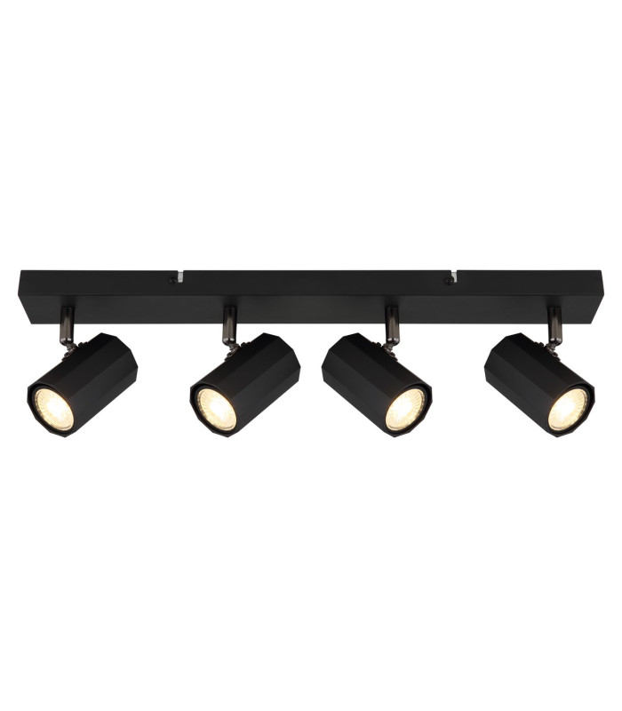 James Ceiling Spotlight Bar Matt Black 4x GU10-3