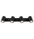 James Ceiling Spotlight Bar Matt Black 4x GU10-4