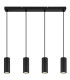 James Bar Pendant Ceiling Light Matt Black 4x GU10-3
