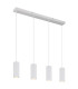 James Bar Pendant Ceiling Light White Matt 4x GU10-1