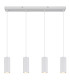 James Bar Pendant Ceiling Light White Matt 4x GU10-3