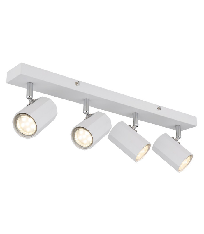 James Ceiling Spotlight Bar White Matt 4x GU10-1