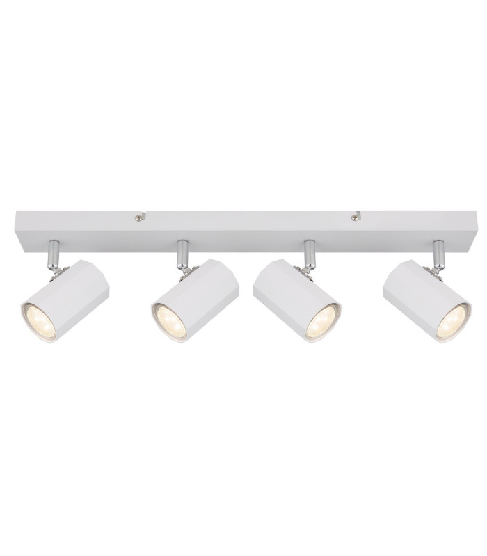 James Ceiling Spotlight Bar White Matt 4x GU10-3